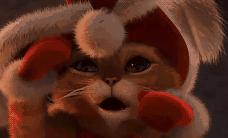 GIF animado (67957) Gato con botas jugueton
