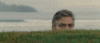 GIF animado (66558) George clooney escondido