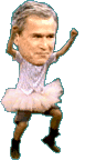 Imagen GIF de George w bush bailando animado