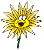 GIF animado (73009) Girasol divertido