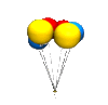 GIF animado (64170) Globos girando