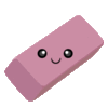 GIF animado (65320) Goma borrar kawaii