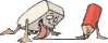 GIF animado (65321) Goma borrar lapiz