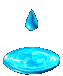 GIF animado (66183) Gota de agua cayendo