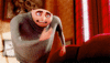 GIF animado (67837) Gru callado