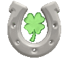GIF animado (73765) Herradura trebol