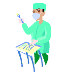GIF animado (72213) Herramientas de un cirujano