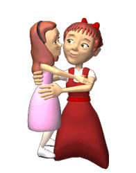 GIF animado (70916) Hija besando madre
