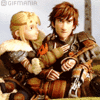 GIF animado (67807) Hipo astrid guerreros