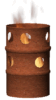 GIF animado (66120) Hoguera barril oxidado