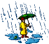 GIF animado (65944) Hombre bajo la lluvia