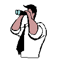 GIF animado (63832) Hombre binoculares