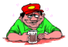 GIF animado (70344) Hombre borracho