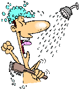 GIF animado (63126) Hombre duchandose