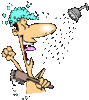 GIF animado (63126) Hombre duchandose