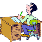 GIF animado (65135) Hombre escritorio