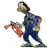 GIF animado (64975) Hombre extintor