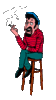 GIF animado (70439) Hombre fumando