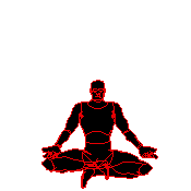 GIF animado (73413) Hombre meditando