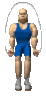 GIF animado (70388) Hombre saltando comba