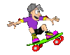 GIF animado (70389) Hombre skater