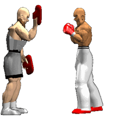 GIF animado (70395) Hombres boxeadores