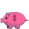 GIF animado (62343) Hucha cerdito