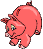 GIF animado (62347) Hucha cerdo dibujos