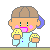 GIF animado (70054) Icono bebe comiendo