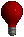 GIF animado (63459) Icono bombilla roja