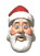 GIF animado (60627) Icono cabeza papa noel