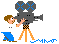 GIF animado (69356) Icono camara cine