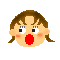 GIF animado (70867) Icono cara nina
