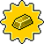 GIF animado (62361) Icono lingote oro