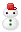 GIF animado (60245) Icono muneco nieve