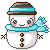 GIF animado (60246) Icono muneco nieve