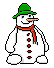 GIF animado (60272) Icono muneco nieve