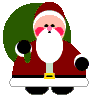GIF animado (60653) Icono papa noel riendo