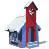 GIF animado (73565) Iglesia nieve
