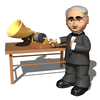 GIF animado (72027) Inventor del fonografo