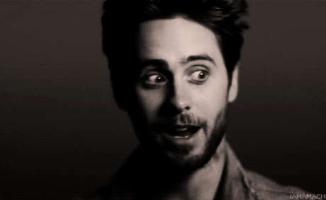 Imagen GIF de Jared leto asombrado animado
