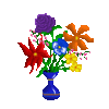 GIF animado (72978) Jarron de flores