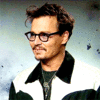 GIF animado (66683) Johnny depp riendo