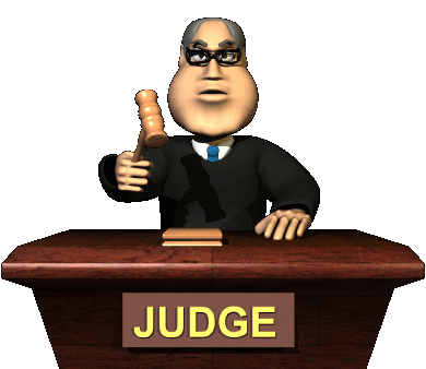 GIF animado (72076) Juez golpeando el mazo
