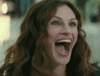 GIF animado (67294) Julia roberts gritando