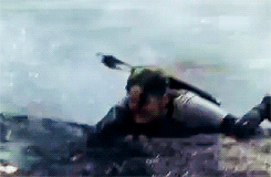 GIF animado (68249) Katniss arena