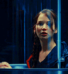 GIF animado (68218) Katniss elevador