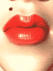 GIF animado (70701) Labios rojos lunar