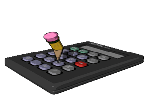 GIF animado (64906) Lapiz calculadora