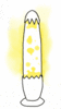 GIF animado (63536) Lava lite amarilla